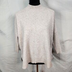 Ann Taylor LOFT Size XSP Oversized Drop Shoulder Confetti Sweater Casual Cozy